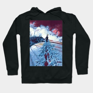 The Hike Out, Mt Hotham Hoodie